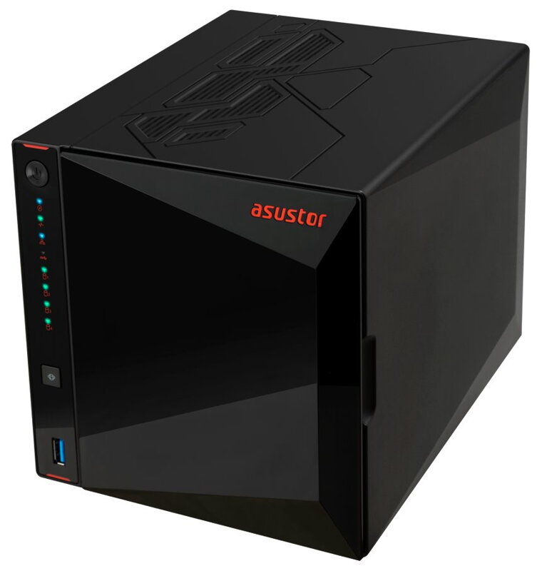 Asustor Nimbustor 4 Gen2 AS5404T 4 Bay NAS, Quad-Core 2.0GHz CPU, Dual 2.5GbE Ports, 4GB DDR4, 4x M.2 SSD Slots Asustor Nimbustor 4 Gen2 AS5404T 4 Bay NAS, Quad-Core 2.0GHz CPU, Dual 2.5GbE Ports, 4GB DDR4, 4x M.2 SSD Slots