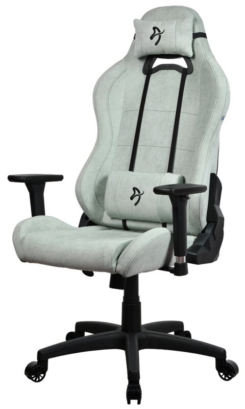 AROZZI herní židle TORRETTA Soft Fabric v2/ látkový povrch/ perlově zelená AROZZI herní židle TORRETTA Soft Fabric v2/ látkový povrch/ perlově zelená