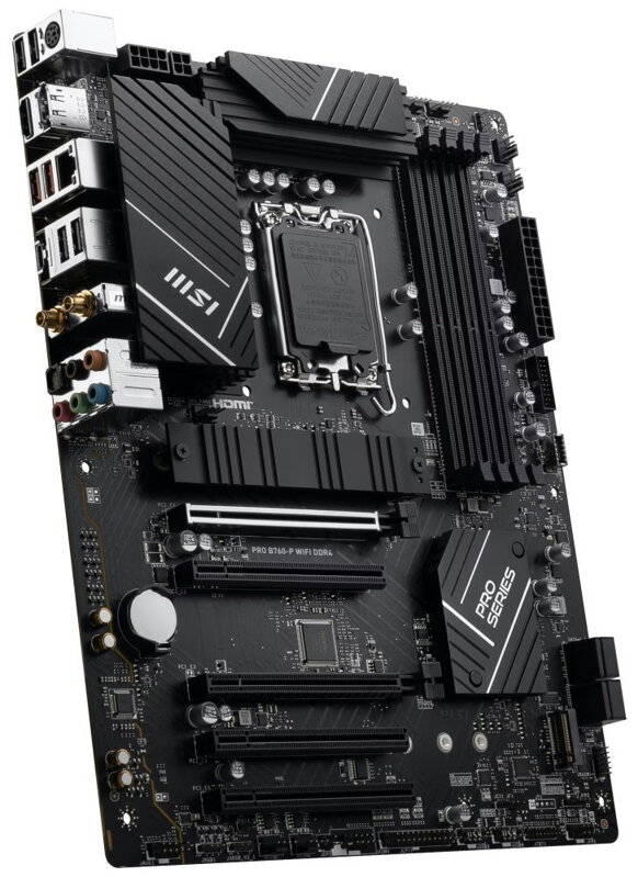 OPRAVENÉ - MSI PRO B760-P WIFI DDR4 / Intel B760 / LGA1700 / 4x DDR4 / 2x M.2 / HDMI / DP / USB-C / WiFi / ATX OPRAVENÉ - MSI PRO B760-P WIFI DDR4 / Intel B760 / LGA1700 / 4x DDR4 / 2x M.2 / HDMI / DP / USB-C / WiFi / ATX