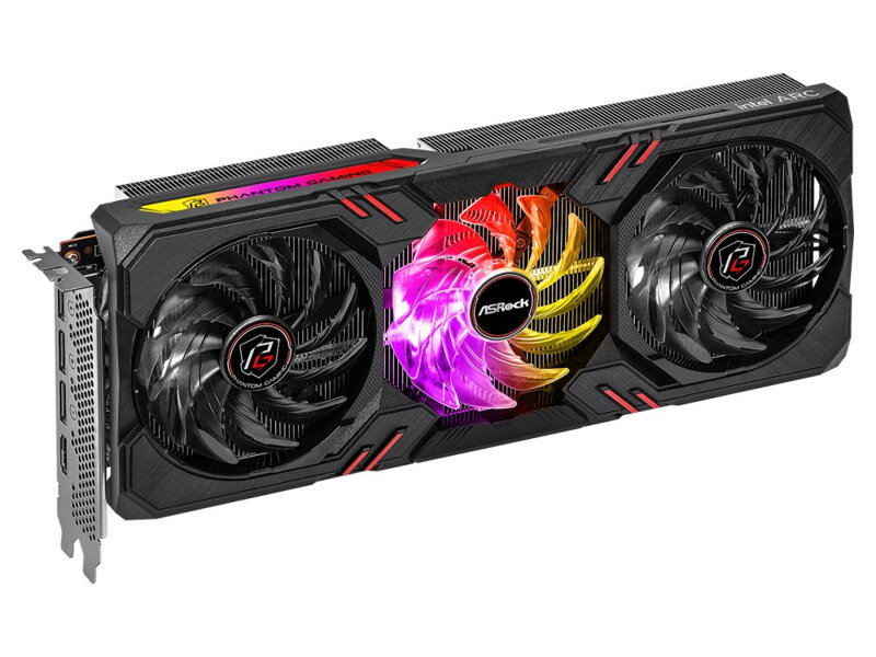 ASRock Intel Arc A770 Phantom Gaming 16GB OC / 16GB GDDR6 / PCI-E / HDMI / 3x DP ASRock Intel Arc A770 Phantom Gaming 16GB OC / 16GB GDDR6 / PCI-E / HDMI / 3x DP
