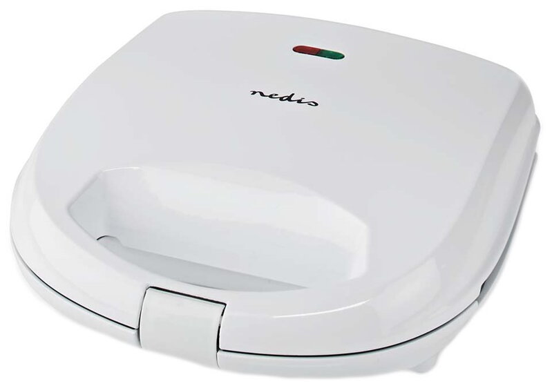 NEDIS toustovač/ spotřeba 700 W/ velikost desky 20,5 x 12 cm/ plast/ bílý