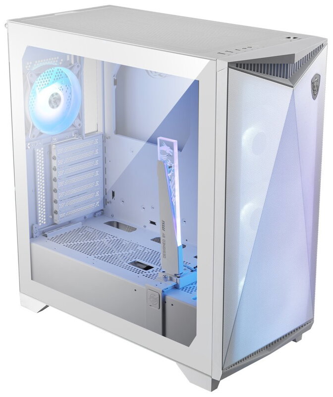 POŠKOZENÝ OBAL - MSI skříň MPG GUNGNIR 300R AIRFLOW WHITE/ bez zdroje/ bílý/ levé temperované sklo/ 4x 120 mm A-RGB fan/ 1x US... POŠKOZENÝ OBAL - MSI skříň MPG GUNGNIR 300R AIRFLOW WHITE/ bez zdroje/ bílý/ levé temperované sklo/ 4x 120 mm A-RGB fan/ 1x US...