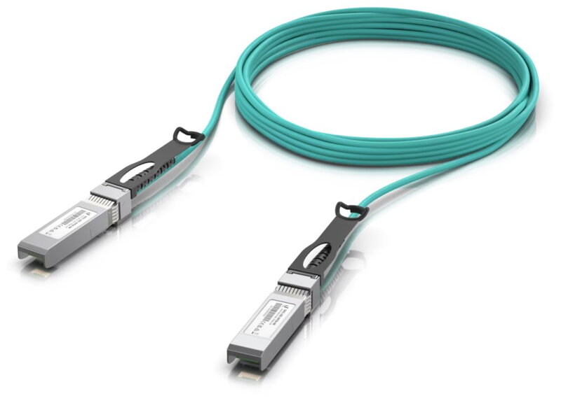 Ubiquiti AOC patch 25G - AOC kabel, SFP28, SFP+, SFP, rychlost 25/10/1 Gbit, délka 5m