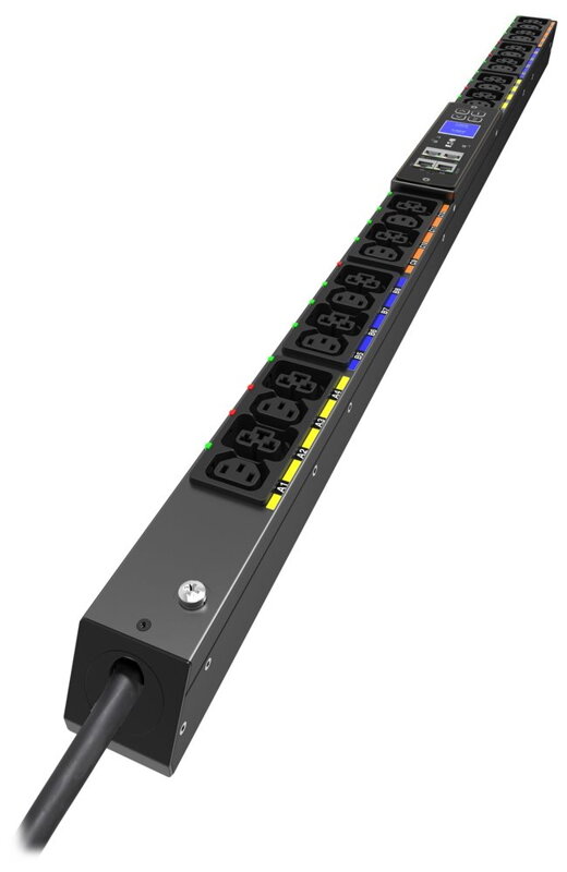 EATON ePDU G4: Řízené IEC 0U, In: IEC60309 16A 3P - Out: 12xC13:12xC39