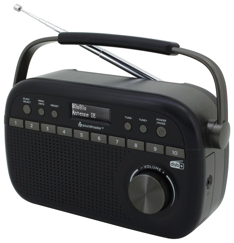 Soundmaster DAB280SW rádio/ DAB+/ UKW/ RDS/ Budík/ Hodiny/ Černé Soundmaster DAB280SW rádio/ DAB+/ UKW/ RDS/ Budík/ Hodiny/ Černé