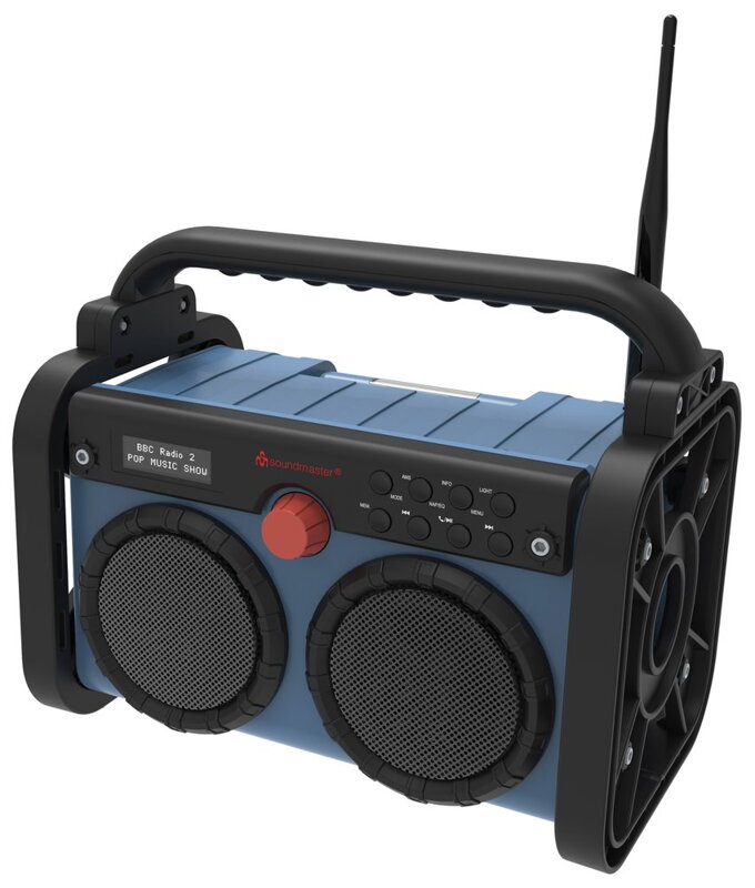 Soundmaster DAB85BL rádio/ DAB+/ FM/ RDS/ BT/ Hodiny/ Nabíjecí baterie Soundmaster DAB85BL rádio/ DAB+/ FM/ RDS/ BT/ Hodiny/ Nabíjecí baterie