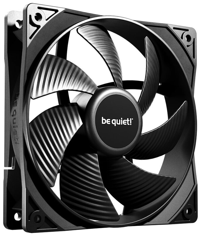 Be quiet! / ventilátor Pure Wings 3 / 120mm / PWM / 4-pin / 25,5dBA Be quiet! / ventilátor Pure Wings 3 / 120mm / PWM / 4-pin / 25,5dBA