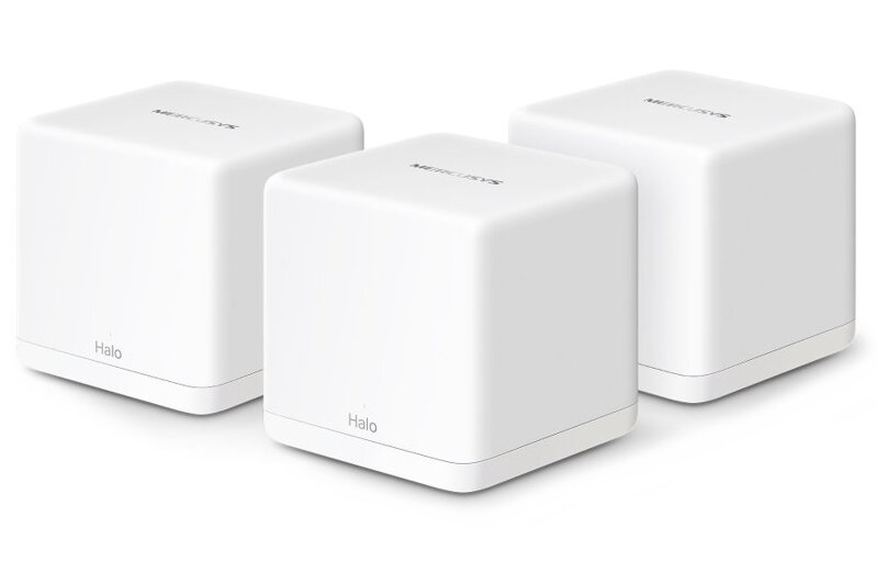 TP-Link Mercusys Halo H60X(3-pack) WiFi systém, WiFi 6, AX1500, 3x GLAN2,4/5 GHz TP-Link Mercusys Halo H60X(3-pack) WiFi systém, WiFi 6, AX1500, 3x GLAN2,4/5 GHz