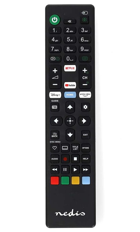 NEDIS předprogramovaný dálkový ovladač kompatibilní se všemi televizory Sony NEDIS předprogramovaný dálkový ovladač kompatibilní se všemi televizory Sony