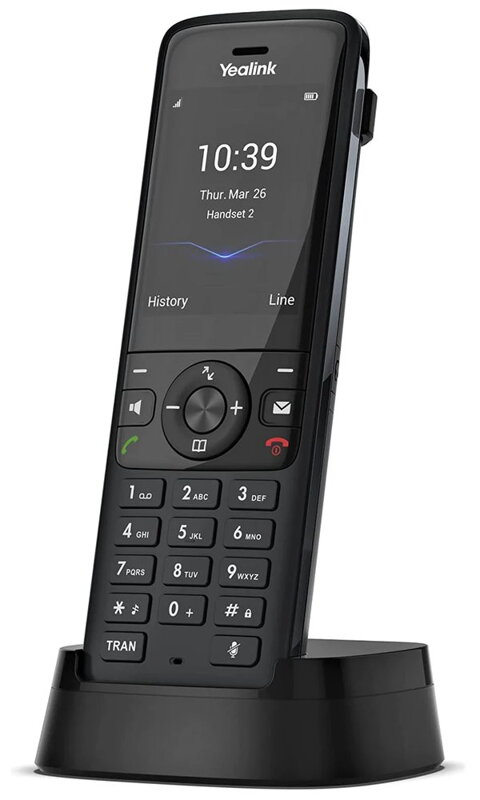 Yealink W78H   IP DECT ručka pro W78P; W70B, W80B, W90B; 2,4“ bar.disp.