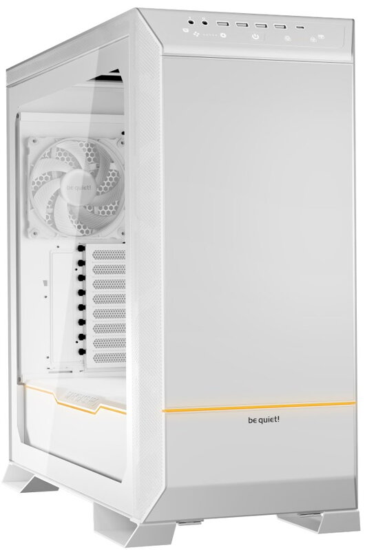 Be quiet! skříň DARK BASE PRO 901 Window / MidT / bez zdroje / 1x USB-C + 4x USB3 / průhledná bočnice / bílá Be quiet! skříň DARK BASE PRO 901 Window / MidT / bez zdroje / 1x USB-C + 4x USB3 / průhledná bočnice / bílá