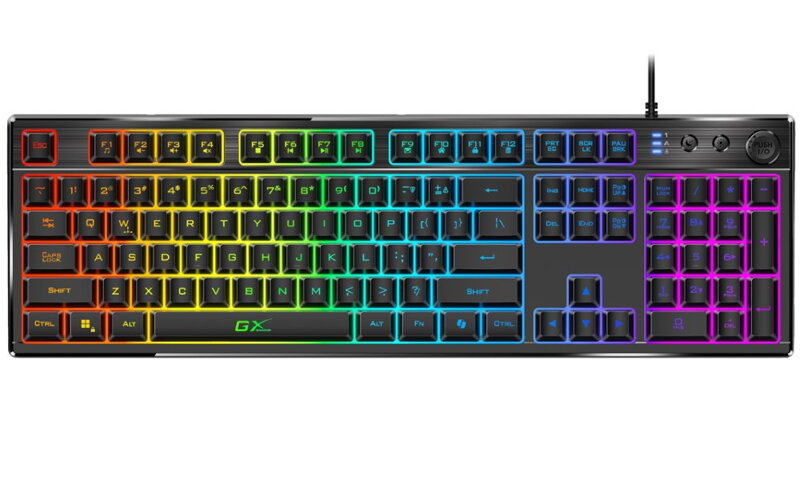 GENIUS GX GAMING Scorpion K7 Plus/ drátová/ Copilot/ RGB podsvícení/ USB/ černá/ CZ+SK layout GENIUS GX GAMING Scorpion K7 Plus/ drátová/ Copilot/ RGB podsvícení/ USB/ černá/ CZ+SK layout
