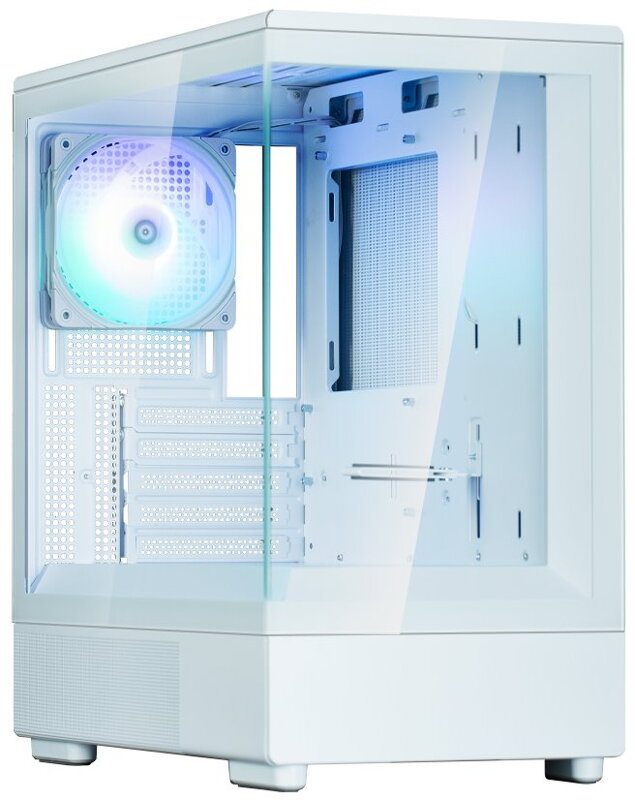 Zalman skříň P10 White / miniT / 1x120mm fan ARGB / USB 3.0 / USB-C / temperované sklo / bílá Zalman skříň P10 White / miniT / 1x120mm fan ARGB / USB 3.0 / USB-C / temperované sklo / bílá