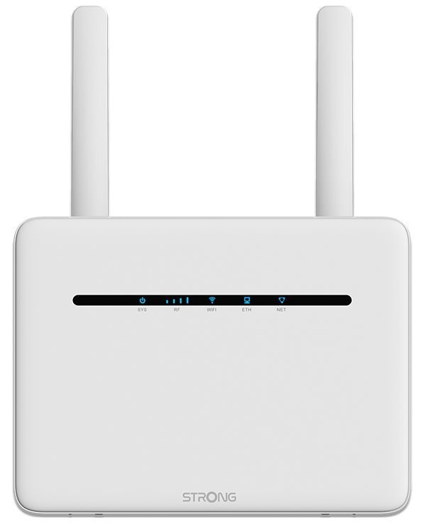 OPRAVENÉ - STRONG 4G+ LTE router 1200/ Wi-Fi standard 802.11a/b/g/n/ac/ 1200 Mbit/s/ 2,4GHz a 5GHz/ 4x LAN/ 1x SIM/ bílý OPRAVENÉ - STRONG 4G+ LTE router 1200/ Wi-Fi standard 802.11a/b/g/n/ac/ 1200 Mbit/s/ 2,4GHz a 5GHz/ 4x LAN/ 1x SIM/ bílý