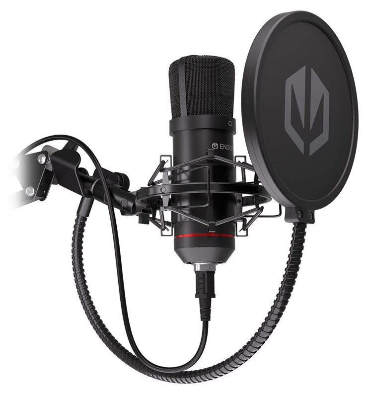 POŠKOZENÝ OBAL - Endorfy mikrofon Solum / ruční rameno / pop-up filtr / 3,5mm jack / USB-C POŠKOZENÝ OBAL - Endorfy mikrofon Solum / ruční rameno / pop-up filtr / 3,5mm jack / USB-C