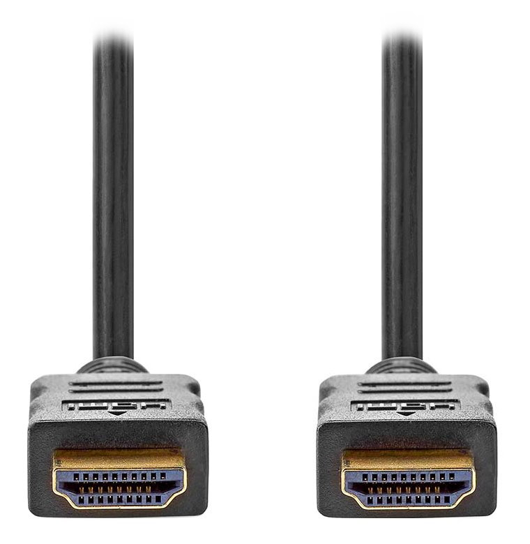 NEDIS High Speed HDMI 2.0 kabel s ethernetem/ 4K@60Hz/ zlacené konektory HDMI-HDMI/ černý/ bulk/ 1,5m NEDIS High Speed HDMI 2.0 kabel s ethernetem/ 4K@60Hz/ zlacené konektory HDMI-HDMI/ černý/ bulk/ 1,5m