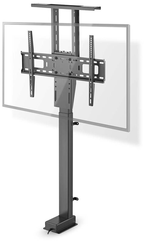 NEDIS stojan na TV/ 37 - 80"/ nosnost 60 kg/ motorizovaný/ provedení do skříně/ zdvih 68 - 158 cm/ DO/ ocel/ černý NEDIS stojan na TV/ 37 - 80"/ nosnost 60 kg/ motorizovaný/ provedení do skříně/ zdvih 68 - 158 cm/ DO/ ocel/ černý