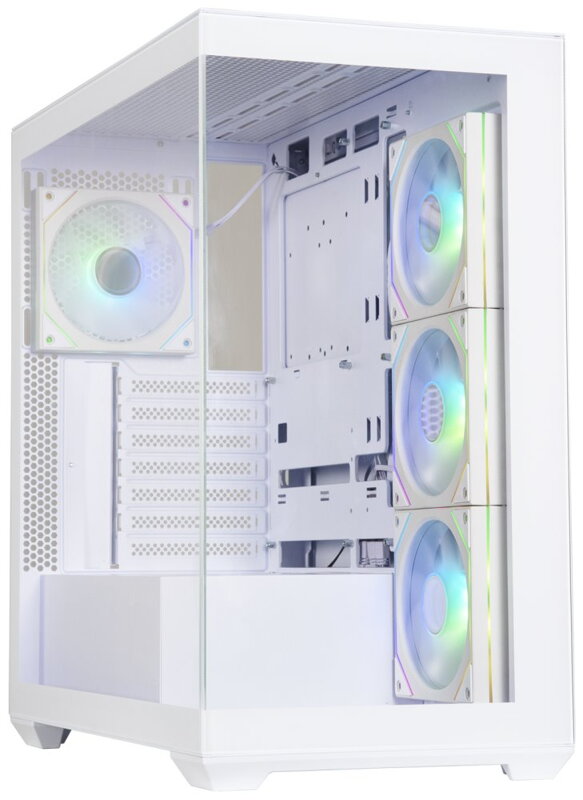 BitFenix skříň CETO / ATX / 4x 120mm FRGB fan / 2x USB 3.0 / USB-C / tvrzené sklo / bílá BitFenix skříň CETO / ATX / 4x 120mm FRGB fan / 2x USB 3.0 / USB-C / tvrzené sklo / bílá
