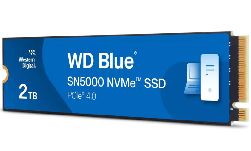 WD Blue SN5000 2TB / WDS200T4B0E / NVMe M.2 PCIe Gen4 / Interní / M.2 2280 WD Blue SN5000 2TB / WDS200T4B0E / NVMe M.2 PCIe Gen4 / Interní / M.2 2280