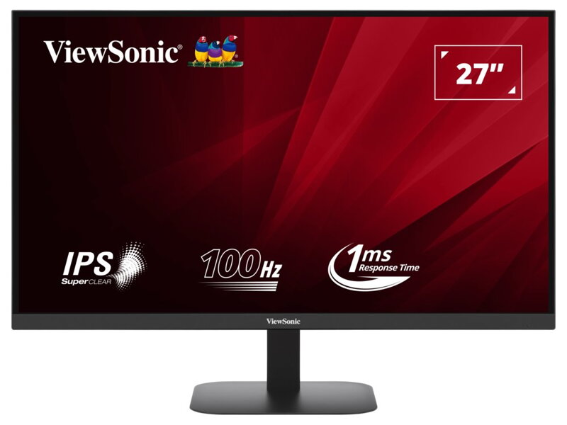 ViewSonic VA2708-2K-HD / 27"/ IPS/ 16:9/ 2560x1440/ 1ms/ 100Hz/ 250cd/m2/ HDMI / DP / VESA ViewSonic VA2708-2K-HD / 27"/ IPS/ 16:9/ 2560x1440/ 1ms/ 100Hz/ 250cd/m2/ HDMI / DP / VESA