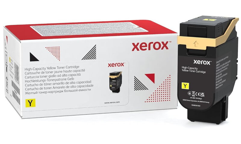 Xerox originální toner High Capacity - žlutý pro C320/C325 (5500 stran) Xerox originální toner High Capacity - žlutý pro C320/C325 (5500 stran)