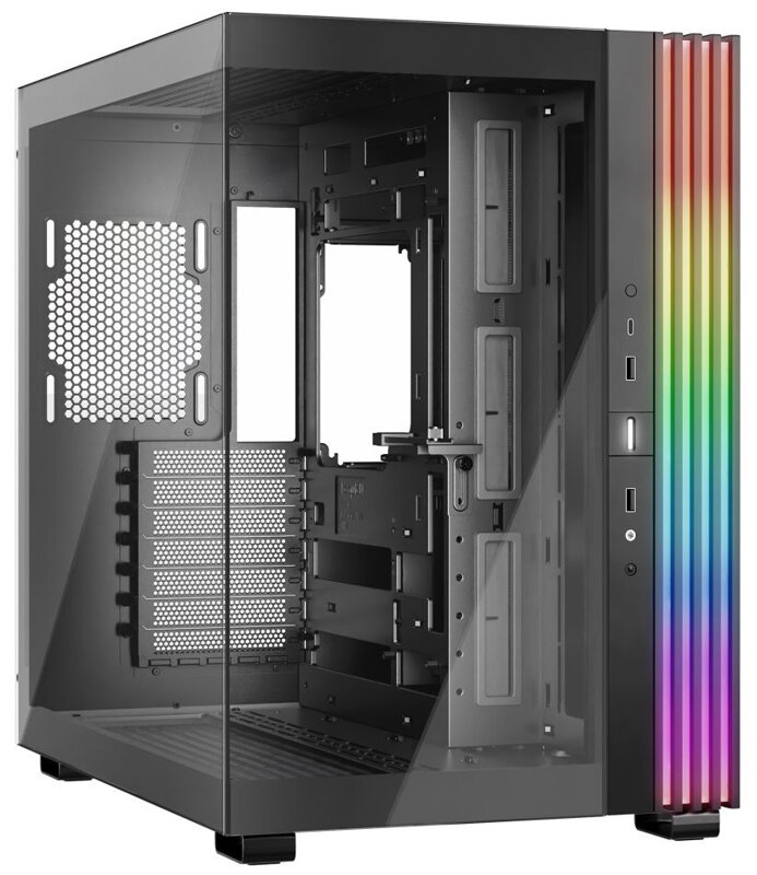 Be quiet! skříň LIGHT BASE 600DX / ATX / ARGB pásek / až 10 fan / 2xUSB / USB-C / panoramatická / černá Be quiet! skříň LIGHT BASE 600DX / ATX / ARGB pásek / až 10 fan / 2xUSB / USB-C / panoramatická / černá