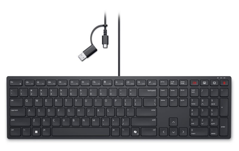 DELL KB525C/ maďarská/ klávesnice/ USB/ černá DELL KB525C/ maďarská/ klávesnice/ USB/ černá