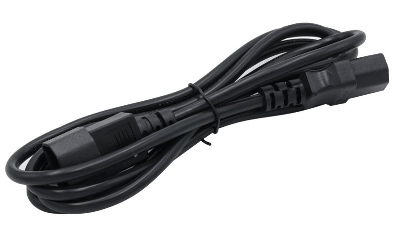 XtendLan Kabel síťový prodlužovací-redukce, IEC320 C14 - C13, 1,8m, černý XtendLan Kabel síťový prodlužovací-redukce, IEC320 C14 - C13, 1,8m, černý
