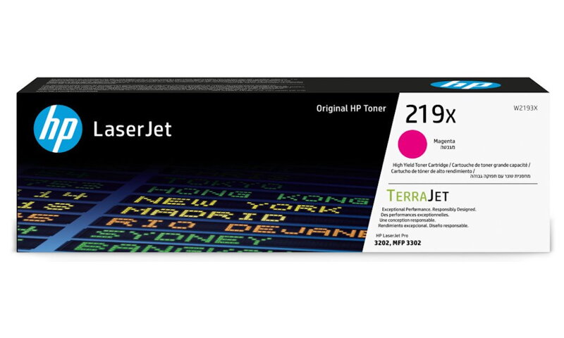 HP toner originální 219X - purpurový, high capacity, 2500str. HP toner originální 219X - purpurový, high capacity, 2500str.