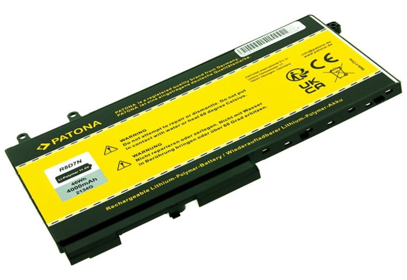 PATONA baterie pro ntb DELL LATITUDE 5400/5410/5500 4000mAh Li-Pol 11,4V 1V1XF, R8D7N PATONA baterie pro ntb DELL LATITUDE 5400/5410/5500 4000mAh Li-Pol 11,4V 1V1XF, R8D7N