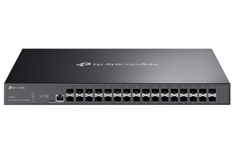 TP-Link SX3032F, Omada 32-Port 10GE SFP+ L2+ Managed Switch/ 32× 10G SFP+ , 1U rack 19´