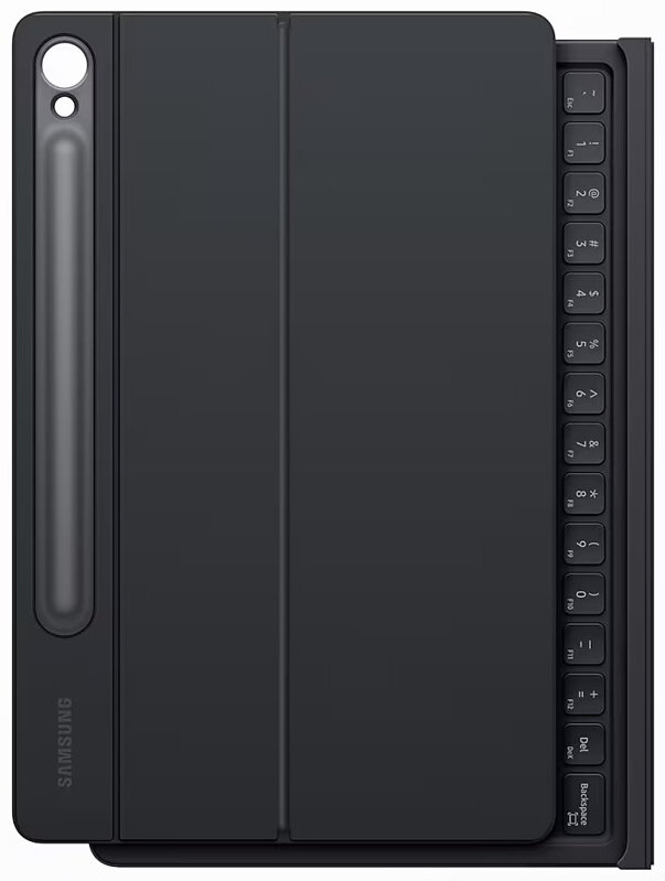 Samsung Ochranné pouzdro s klávesnicí a touchpadem pro Galaxy Tab S9/S9 FE EF-DX725UBEGWW černé