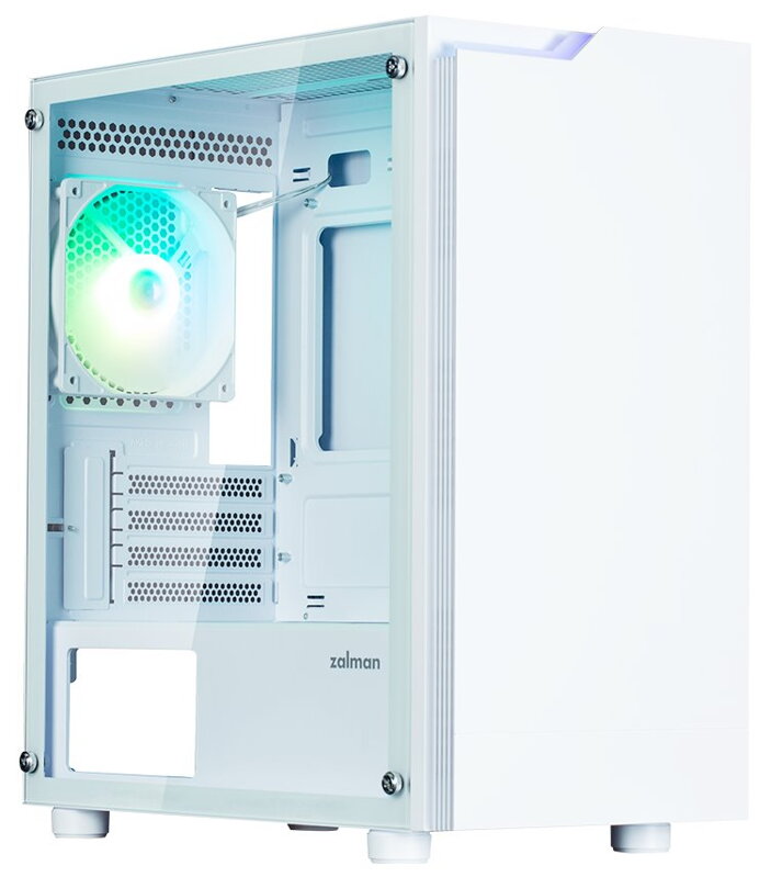 Zalman skříň T4 Plus / miniT / 1x120mm fan ARGB / USB 2.0 / USB 3.0 / tvrzené sklo / bílá Zalman skříň T4 Plus / miniT / 1x120mm fan ARGB / USB 2.0 / USB 3.0 / tvrzené sklo / bílá