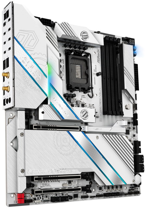 ASRock Z890 Taichi Aqua / Intel Z890 / LGA1851 / 4x DDR5 / 6x M.2 / 2x Thunderbolt 4 / 8x USB-C / WiFi / EATX ASRock Z890 Taichi Aqua / Intel Z890 / LGA1851 / 4x DDR5 / 6x M.2 / 2x Thunderbolt 4 / 8x USB-C / WiFi / EATX