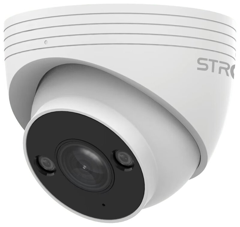 STRONG IP kamera TUR05DL0-P/ Turret/ PoE/ LAN/ 5Mpix/ objektiv 2,8mm/ duální vidění/ ONVIF/ bílá STRONG IP kamera TUR05DL0-P/ Turret/ PoE/ LAN/ 5Mpix/ objektiv 2,8mm/ duální vidění/ ONVIF/ bílá