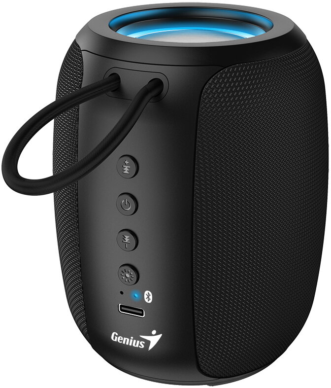 GENIUS repro SP-915BT Black/ Bluetooth 5.3/ 5W/ mikrofon/ Copilot AI komunikace/ USB-C nabíjení/ černé GENIUS repro SP-915BT Black/ Bluetooth 5.3/ 5W/ mikrofon/ Copilot AI komunikace/ USB-C nabíjení/ černé