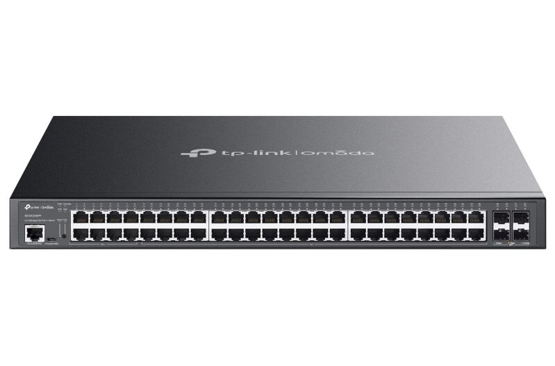 TP-Link SG3452XMPP, Omada 48-Port Gigabit Smart PoE Switch, 40x PoE+, 8x PoE++, 4x 10GB SFP+, 750W PoE budget TP-Link SG3452XMPP, Omada 48-Port Gigabit Smart PoE Switch, 40x PoE+, 8x PoE++, 4x 10GB SFP+, 750W PoE budget