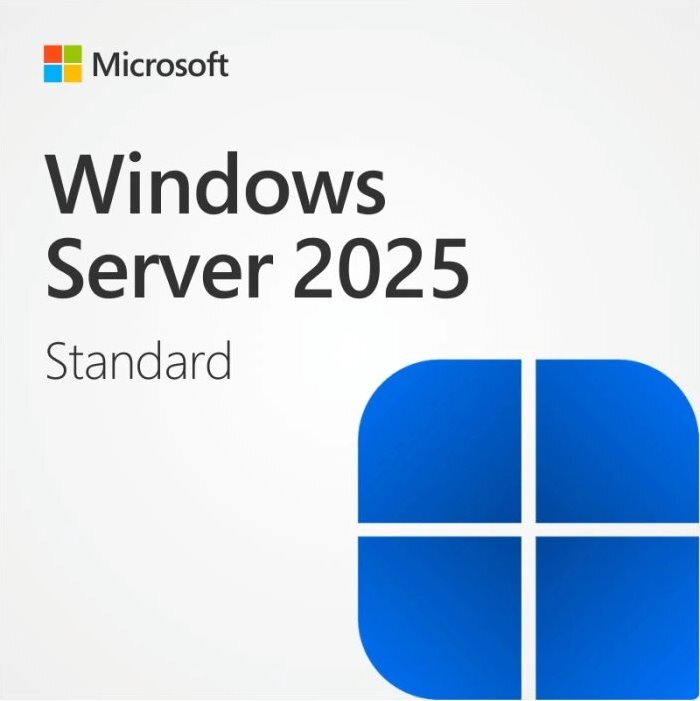 Microsoft WINDOWS Server Standard 2025 64bit 16 Core CZ OEM (bez CALu) Microsoft WINDOWS Server Standard 2025 64bit 16 Core CZ OEM (bez CALu)