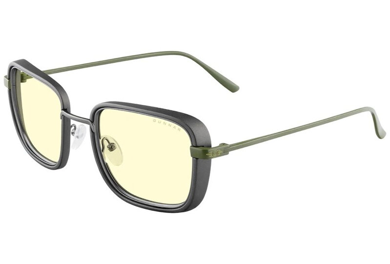 GUNNAR kancelářske/herní brýle FALLOUT VAULT 33 /GUNMETAL-OLIVE / * jantárová skla * BLF 65 * GUNNAR focus GUNNAR kancelářske/herní brýle FALLOUT VAULT 33 /GUNMETAL-OLIVE / * jantárová skla * BLF 65 * GUNNAR focus