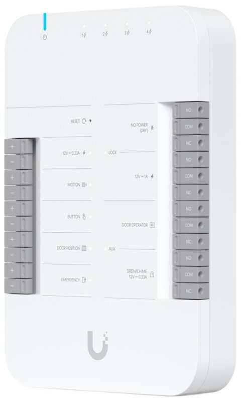 Ubiquiti UniFi Access Door Hub - Rozbočovač, 4x PoE Out, 1x PoE++ In