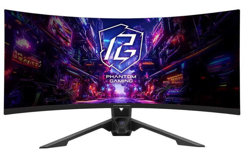 Phantom Gaming by Asrock monitor PG34QRT2B 34" /VA/3440x1440/180Hz/ 500cd/m2/1ms/DP/2x HDMI/repro/VESA/wifi anténa Phantom Gaming by Asrock monitor PG34QRT2B 34" /VA/3440x1440/180Hz/ 500cd/m2/1ms/DP/2x HDMI/repro/VESA/wifi anténa