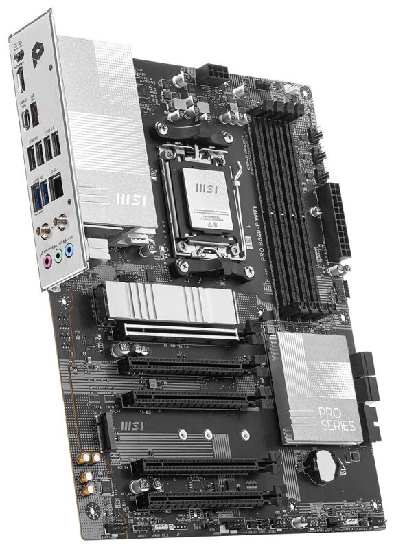MSI PRO B840-P WIFI / AMD B840 / AM5 / 4x DDR5 / M.2 / WiFi / ATX MSI PRO B840-P WIFI / AMD B840 / AM5 / 4x DDR5 / M.2 / WiFi / ATX
