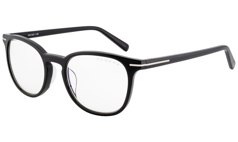 GUNNAR kancelářske/herní brýle  DAVIS ONYX čirá skla BLF 35 GUNNAR focus