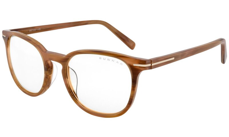 GUNNAR kancelářske/herní brýle  DAVIS MAPLE čirá skla BLF 35 GUNNAR focus