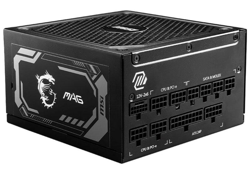 MSI zdroj MAG A1250GL PCIE5/ 1250W/ ATX3.1/ akt. PFC/ 7 let celk. záruka/ 135mm fan/ modulární kabeláž/ 80PLUS Gold MSI zdroj MAG A1250GL PCIE5/ 1250W/ ATX3.1/ akt. PFC/ 7 let celk. záruka/ 135mm fan/ modulární kabeláž/ 80PLUS Gold