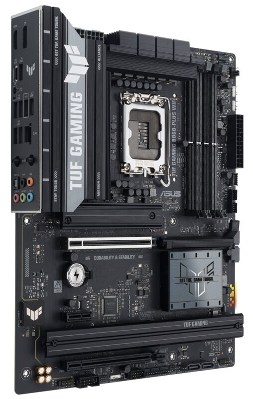 ASUS TUF GAMING B860-PLUS WIFI / B860 / LGA1851 / DDR5 / DP / HDMI / USB-C / 3x M.2 / WiFi / ATX ASUS TUF GAMING B860-PLUS WIFI / B860 / LGA1851 / DDR5 / DP / HDMI / USB-C / 3x M.2 / WiFi / ATX