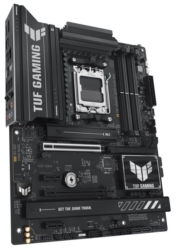 ASUS TUF GAMING B850-PLUS WIFI / B850 / AM5 / DDR5 / DP / HDMI / USB-C / 3x M.2 / WiFi / ATX ASUS TUF GAMING B850-PLUS WIFI / B850 / AM5 / DDR5 / DP / HDMI / USB-C / 3x M.2 / WiFi / ATX