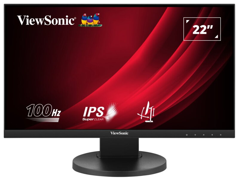 ViewSonic VG2208A-HD/22" 16:9 (21.5"), 1920 x 1080, SuperClear® IPS, VGA, HDMI, DisplayPort, full ergonomic stand, 100Hz ViewSonic VG2208A-HD/22" 16:9 (21.5"), 1920 x 1080, SuperClear® IPS, VGA, HDMI, DisplayPort, full ergonomic stand, 100Hz