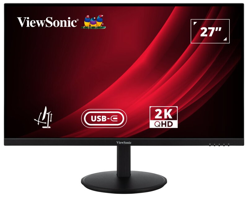 ViewSonic VG2709-2K-MHDU-2/ 27" QHD Frameless IPS Monitor with 2 HDMI, DisplayPort, USB type C, USB,Full Ergonomic Stand ViewSonic VG2709-2K-MHDU-2/ 27" QHD Frameless IPS Monitor with 2 HDMI, DisplayPort, USB type C, USB,Full Ergonomic Stand