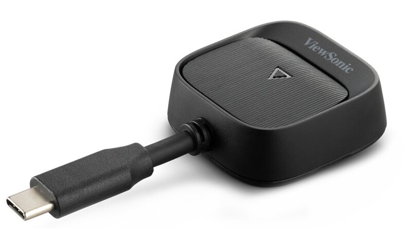 Viewsonic WPD-900 Wireless dongle (Tx + Rx) , USB-C power pass-through, casting: Peer to Peer, AirPlay (iOS), Miracast Viewsonic WPD-900 Wireless dongle (Tx + Rx) , USB-C power pass-through, casting: Peer to Peer, AirPlay (iOS), Miracast